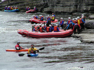 Black River Rafting near Brownville