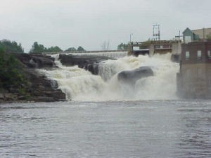 Lyons Falls on the Black River