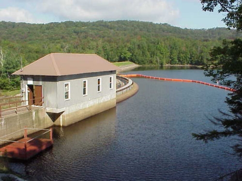 Stillwater Dam on Stillwater Reservoir
